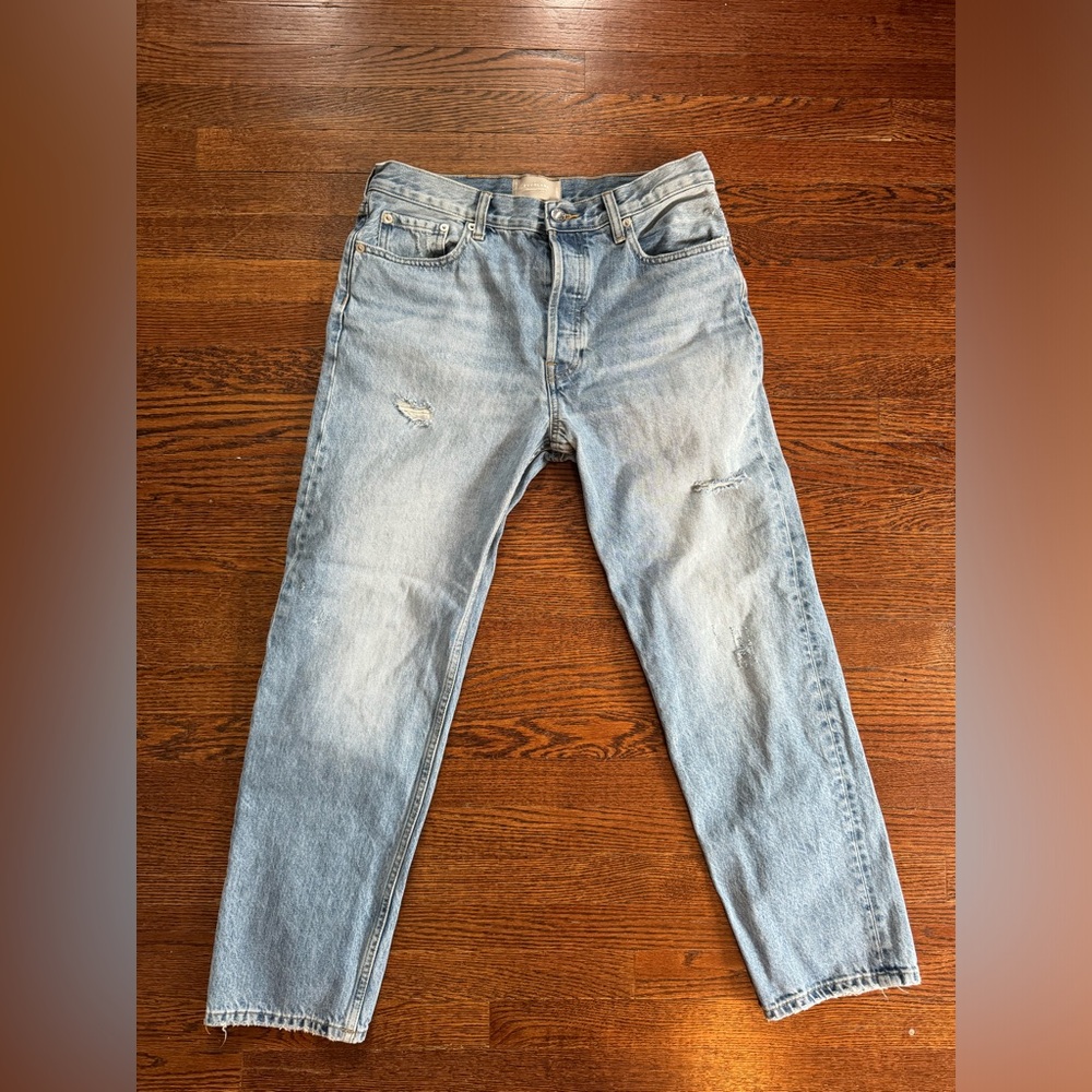 Everlane rigid slouch Jean size 27